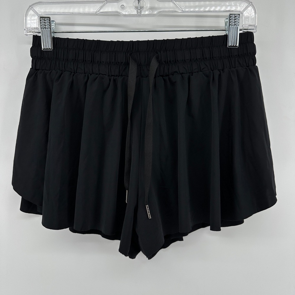 Liberty Pro Kids Black 2-in-1 Athletic Shorts Flowy Skirt Layer Youth XL